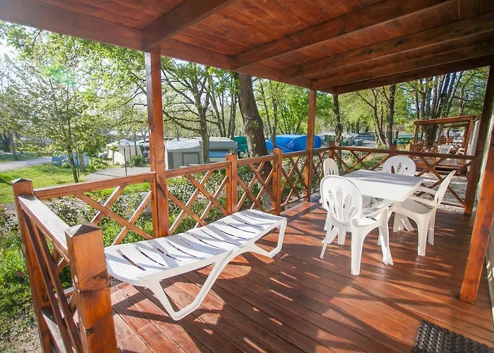 Campingplatz Cherry Premium Bianca Mobile Homes Zelena Laguna