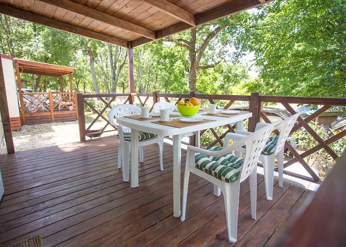 Campingplatz Cherry Premium Bianca Mobile Homes Zelena Laguna Poreč